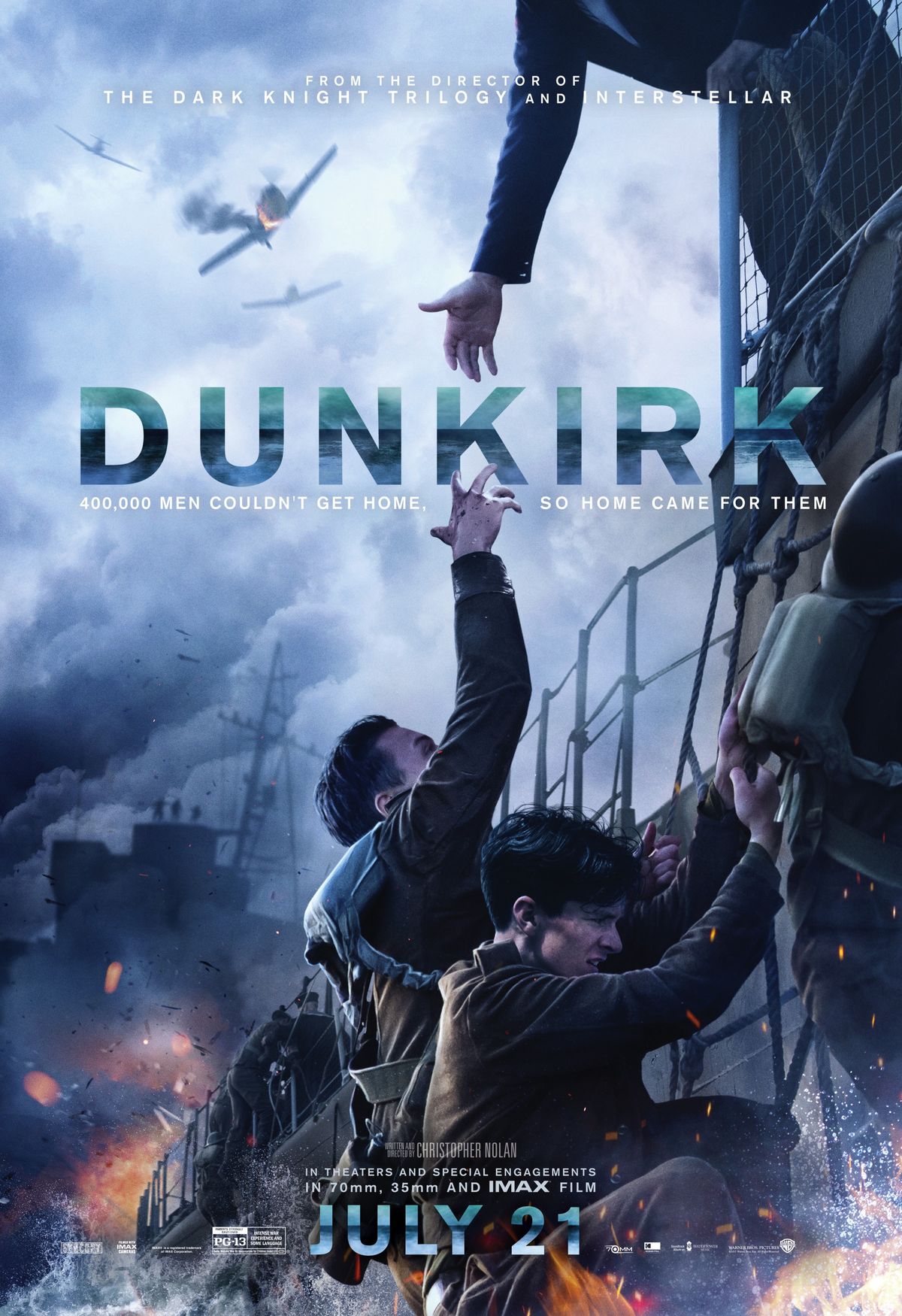 Dunkirk (2017): ประสบการณ์หัวใจสูบฉีดในสงครามโลกครั้งที่ 2